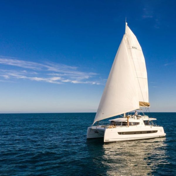 ammos charter catamaran